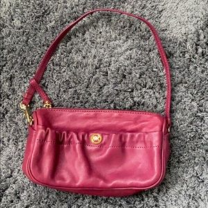 Michael by Michael Kors Magenta Wristlet Clutch